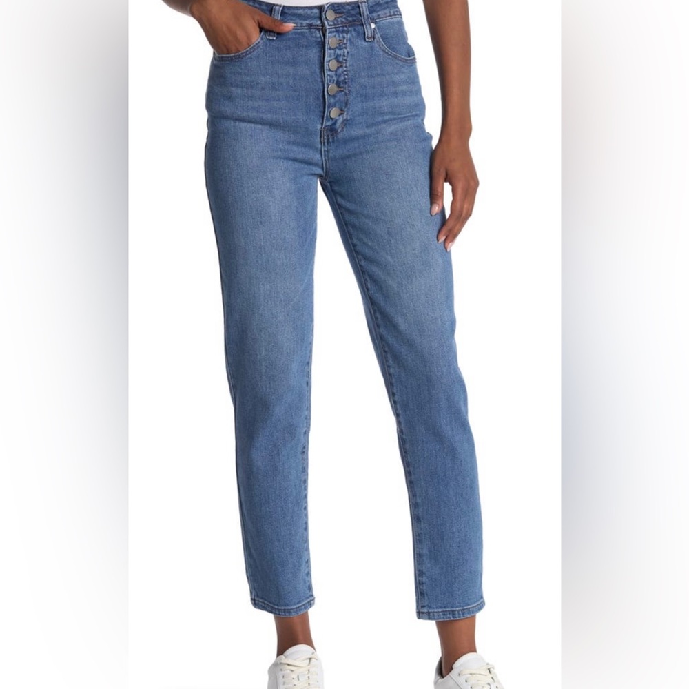 Abound Button Fly Denim High rise Jeans Size 28 NWT